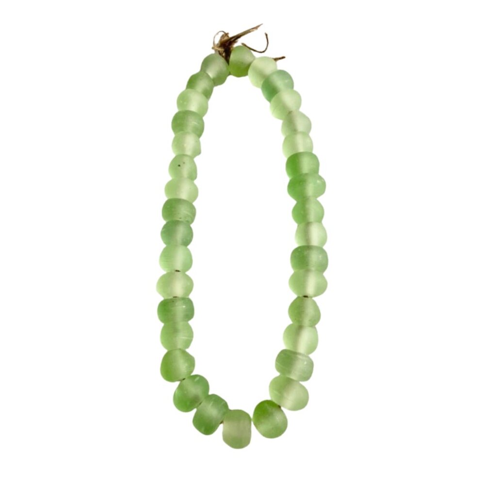 Sea Green Glass Bead Garland